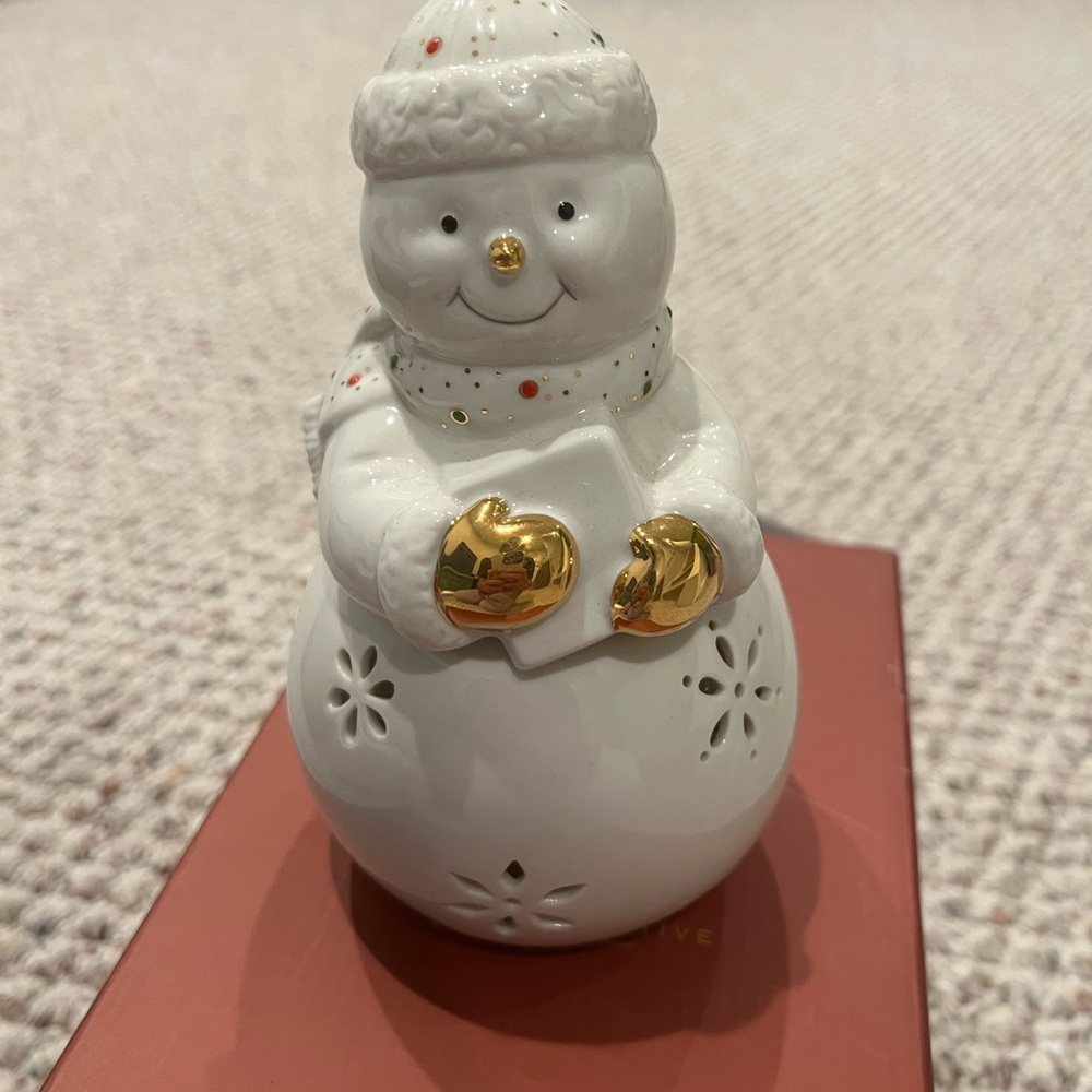 NWT Lenox China Jewels Christmas Votive